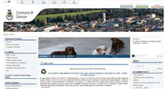 Desktop Screenshot of comune.donori.ca.it