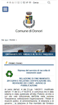 Mobile Screenshot of comune.donori.ca.it